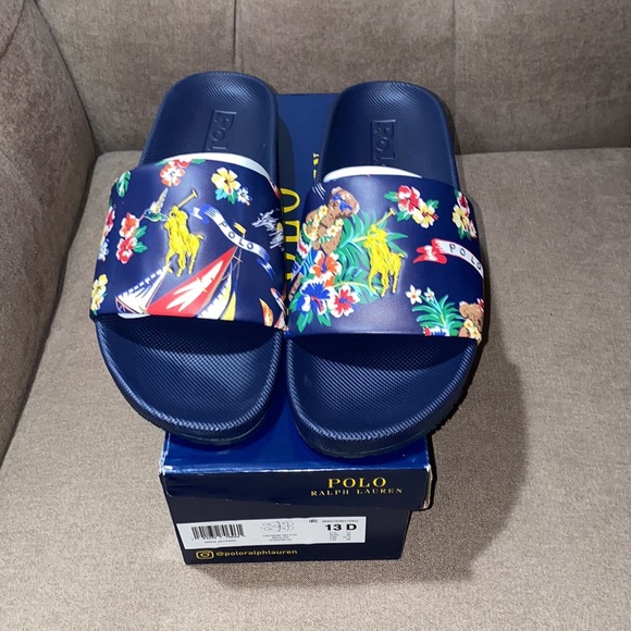 Mens Polo RL CAYSON SLides - Picture 7 of 8